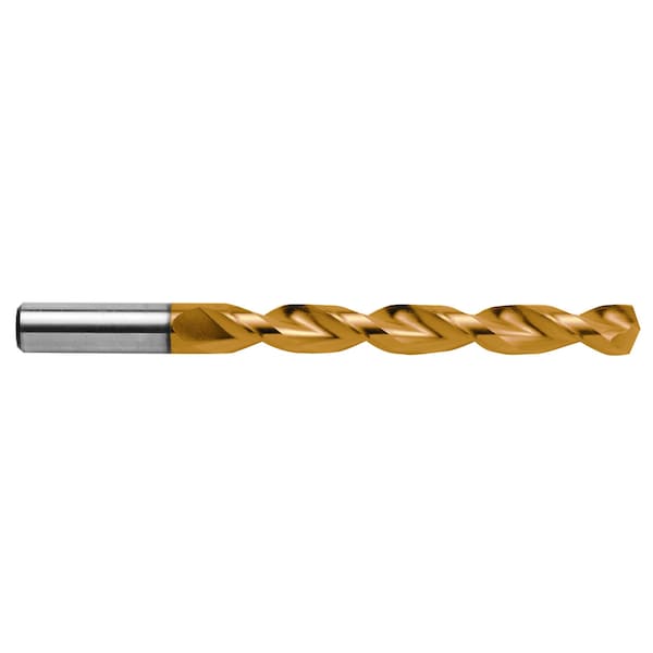 Jobber Length HSS Parabolic TiN Coated Drill - 1/2in